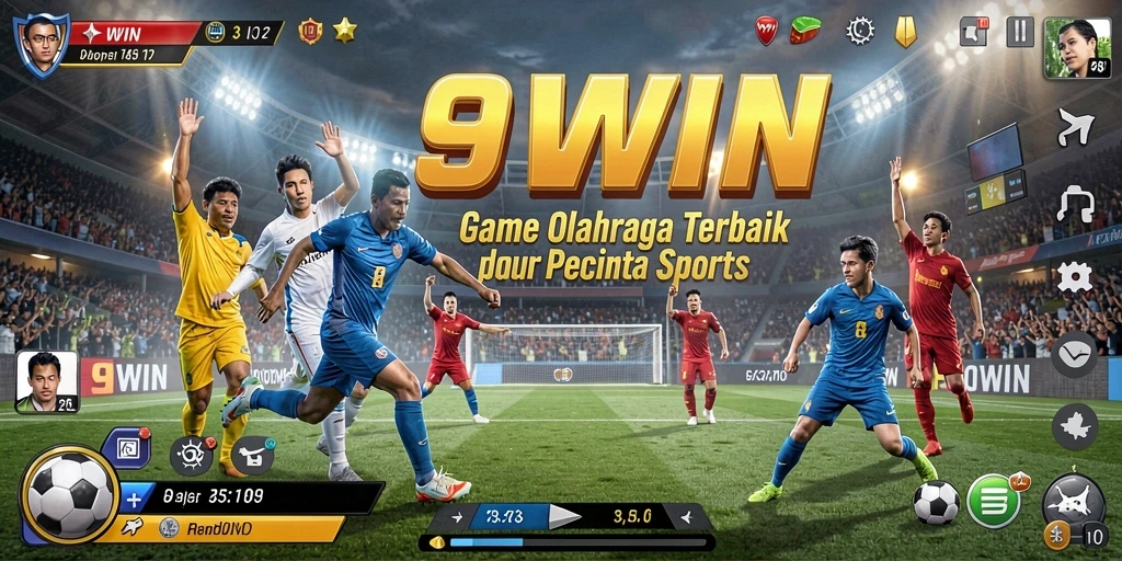 Tampilan gameplay seru di 9WIN dengan berbagai jenis olahraga.