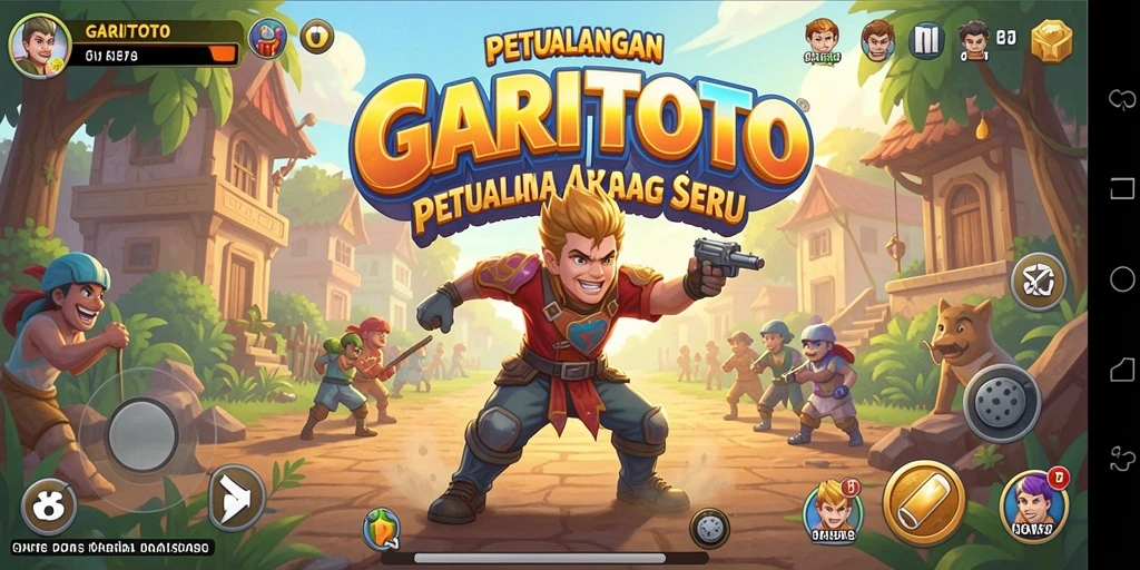 Gameplay GARITOTO yang seru dan penuh tantangan.