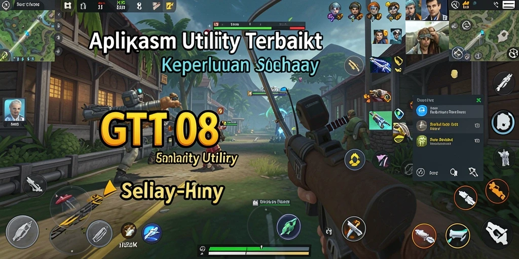 Tampilan layar utama GT108 menampilkan fitur manajemen tugas yang efisien.