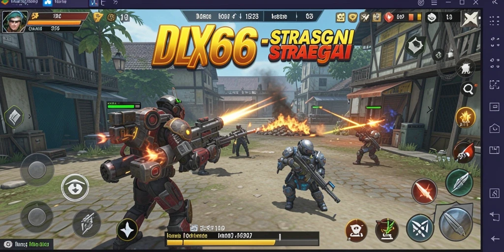 Tampilan gameplay SLG yang mendebarkan di IDX66.