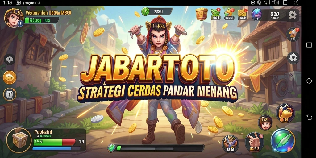 Tangkapan layar menampilkan momen intens dalam permainan strategi JABARTOTO.