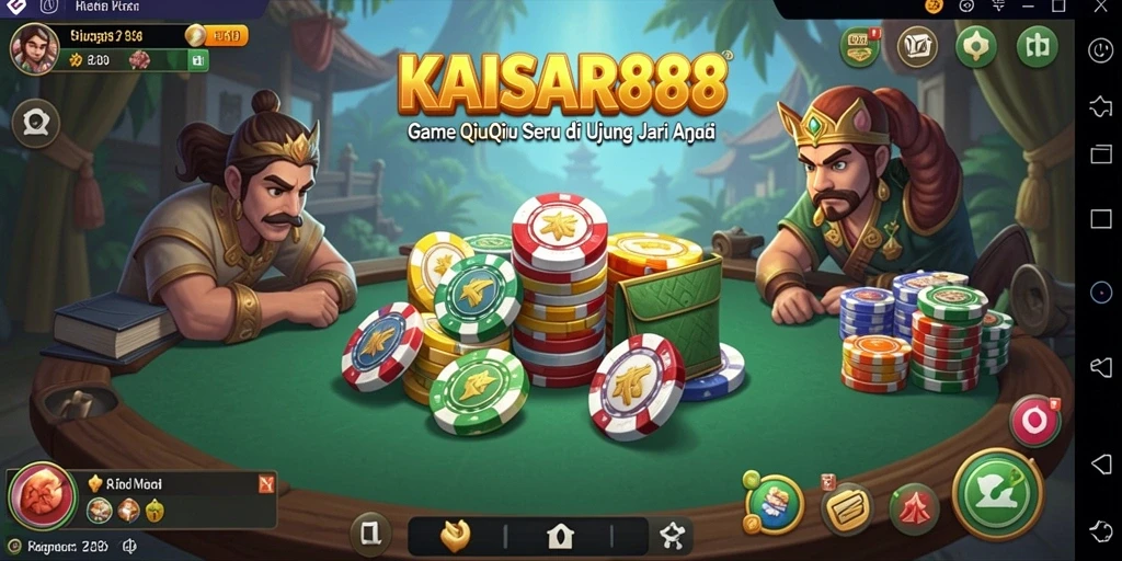 Tampilan gameplay seru dari KAISAR888 yang mengasyikkan.