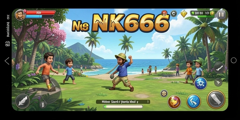 Tangkapan layar permainan NK666 dengan gameplay yang menarik.