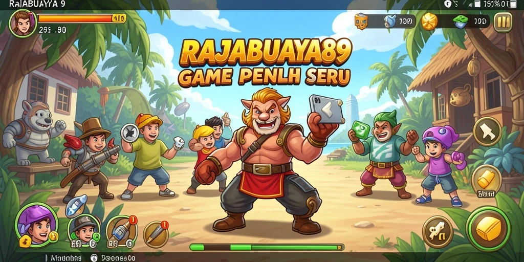 Tampilan gameplay seru dan menantang di RAJABUAYA89.