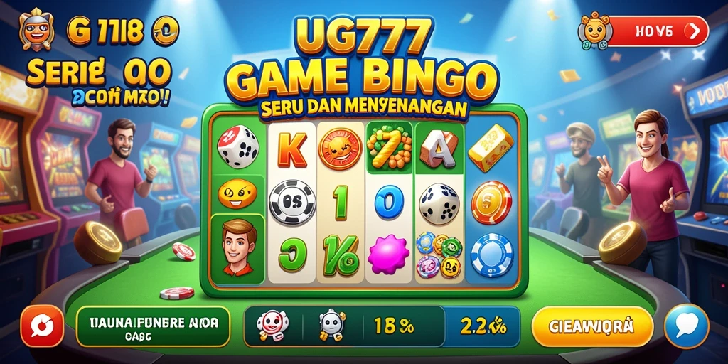 Screenshot gameplay UG777 menampilkan suasana permainan Bingo yang seru.