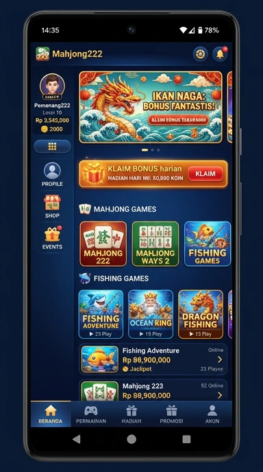 Diverse collection of apps available on mahjong222.